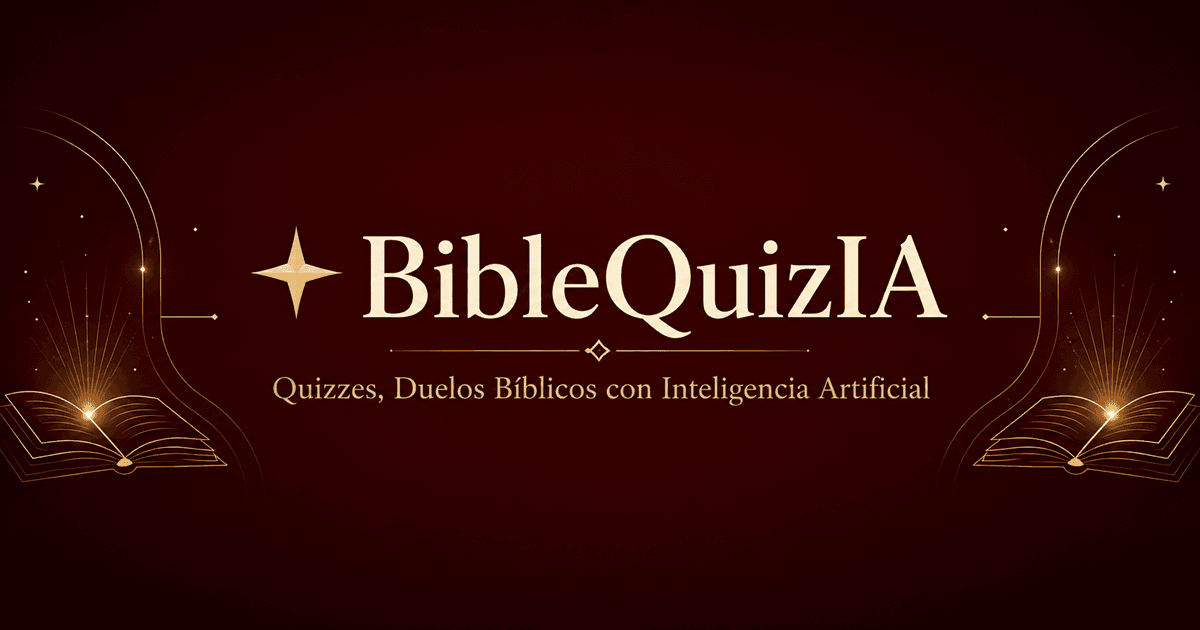Quiz Personajes Bíblicos con IA — BibleQuizIA